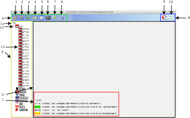 Main interface of GRUDU