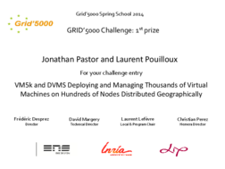 Best challenge entry to Jonathan Pastor and Laurent Pouilloux